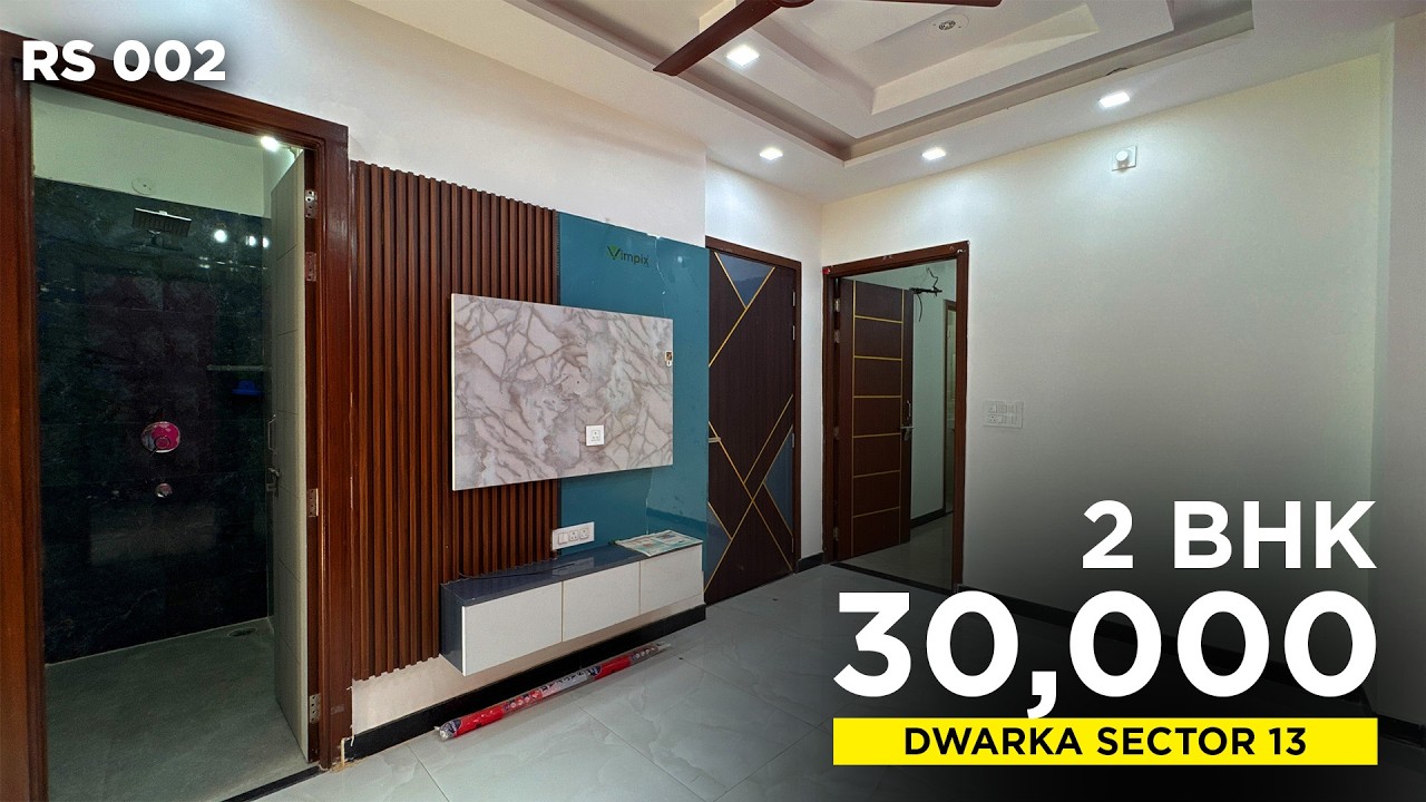 Flat for rent in Delhi | 2 BHK Flat for rent in Dwarka Sector 13 | Rental Flats in Delhi | RS 002