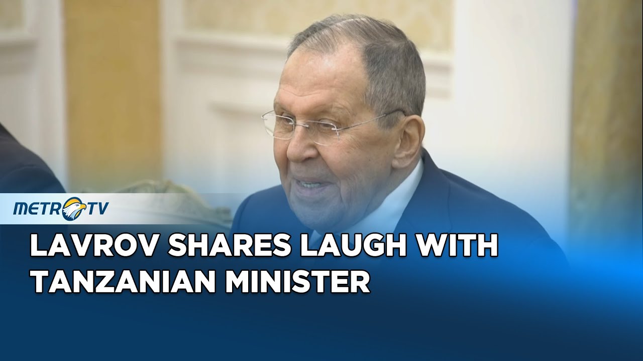 Lavrov Jokes Over Scarf During Tanzania Talks In Moscow