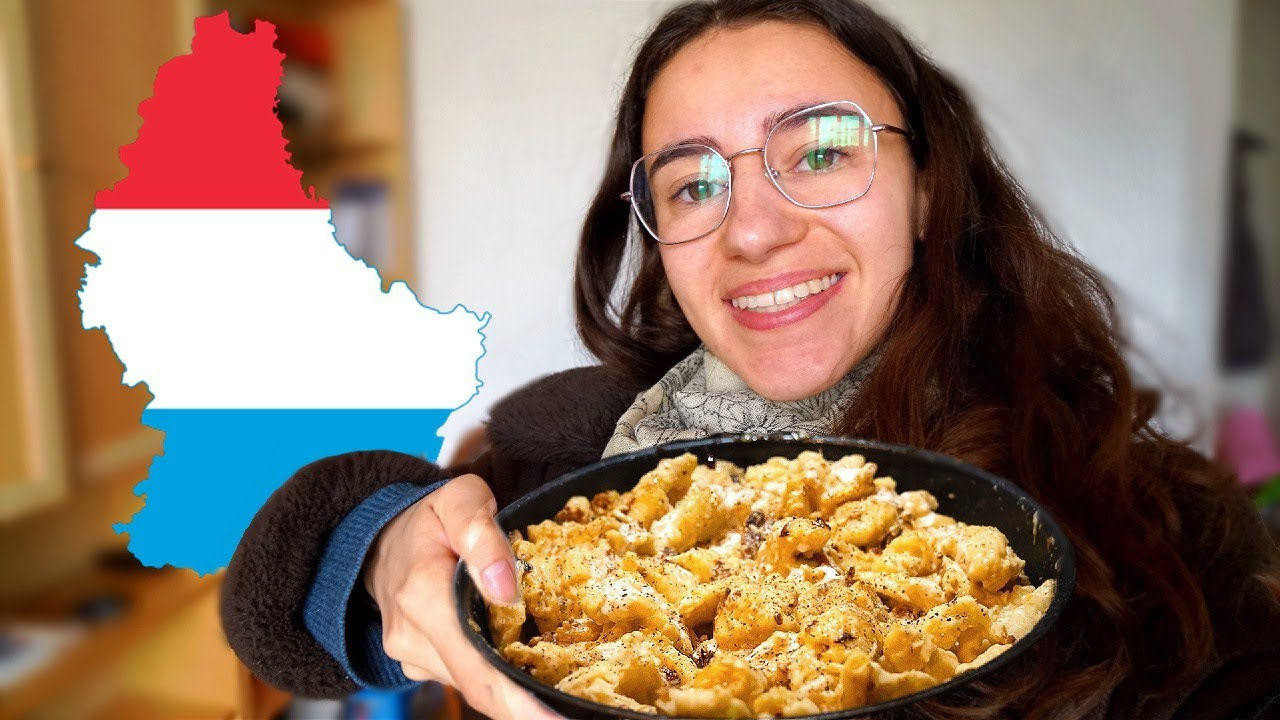 Making kniddelen (Luxembourgish dumplings)