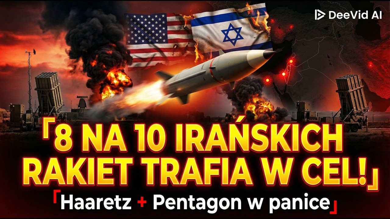 8 OUT OF 10 IRAN MISSILES HIT THEIR TARGET! Haaretz + Pentagon in Panic