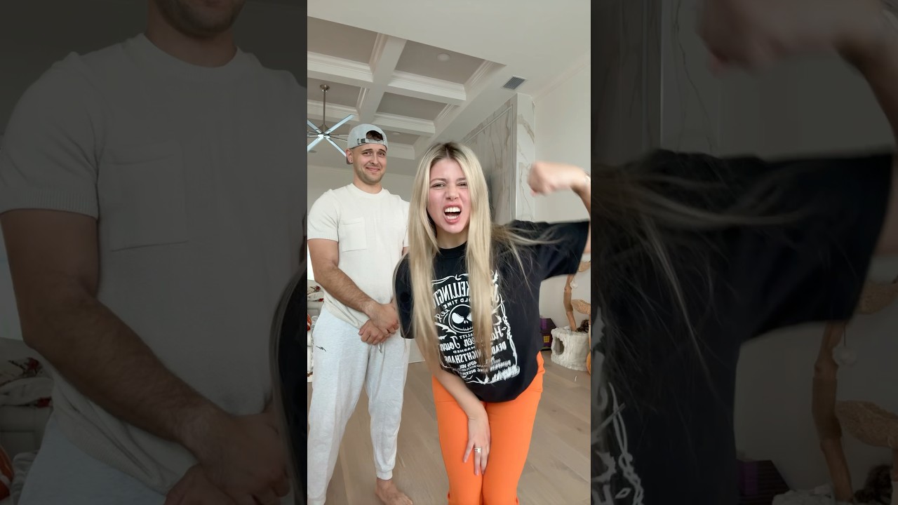 It&rsquo;s Pamela pumpkin time 🎃🧡 #shorts #couple #funny