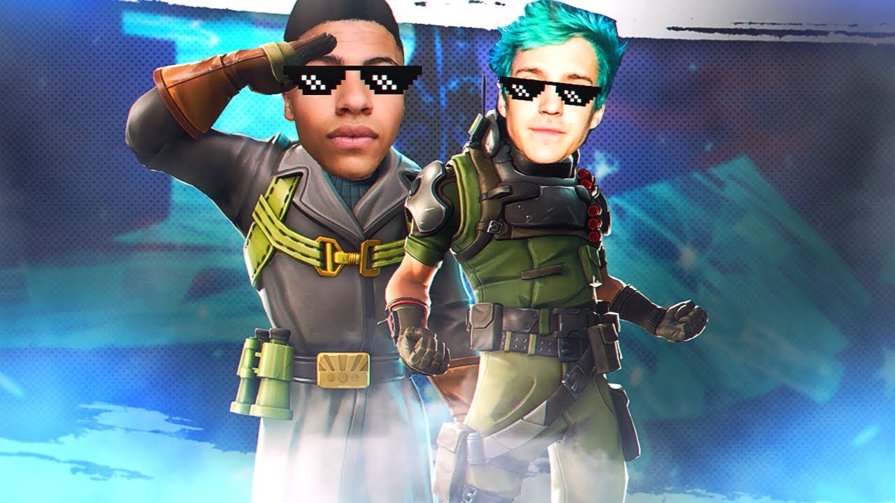 POPPING OFF WITH NINJA! HIGH KILL DUO (Fortnite Battle Royale Season 7)
