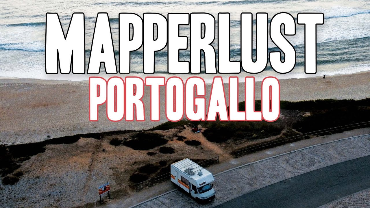 PORTOGALLO IN CAMPER: La mappa delle migliori soste per camper/van in Portogallo 🇵🇹