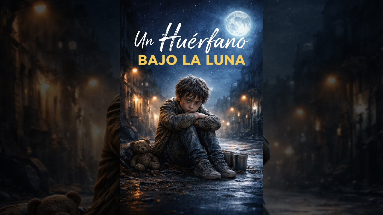 Un huérfano bajo la luna