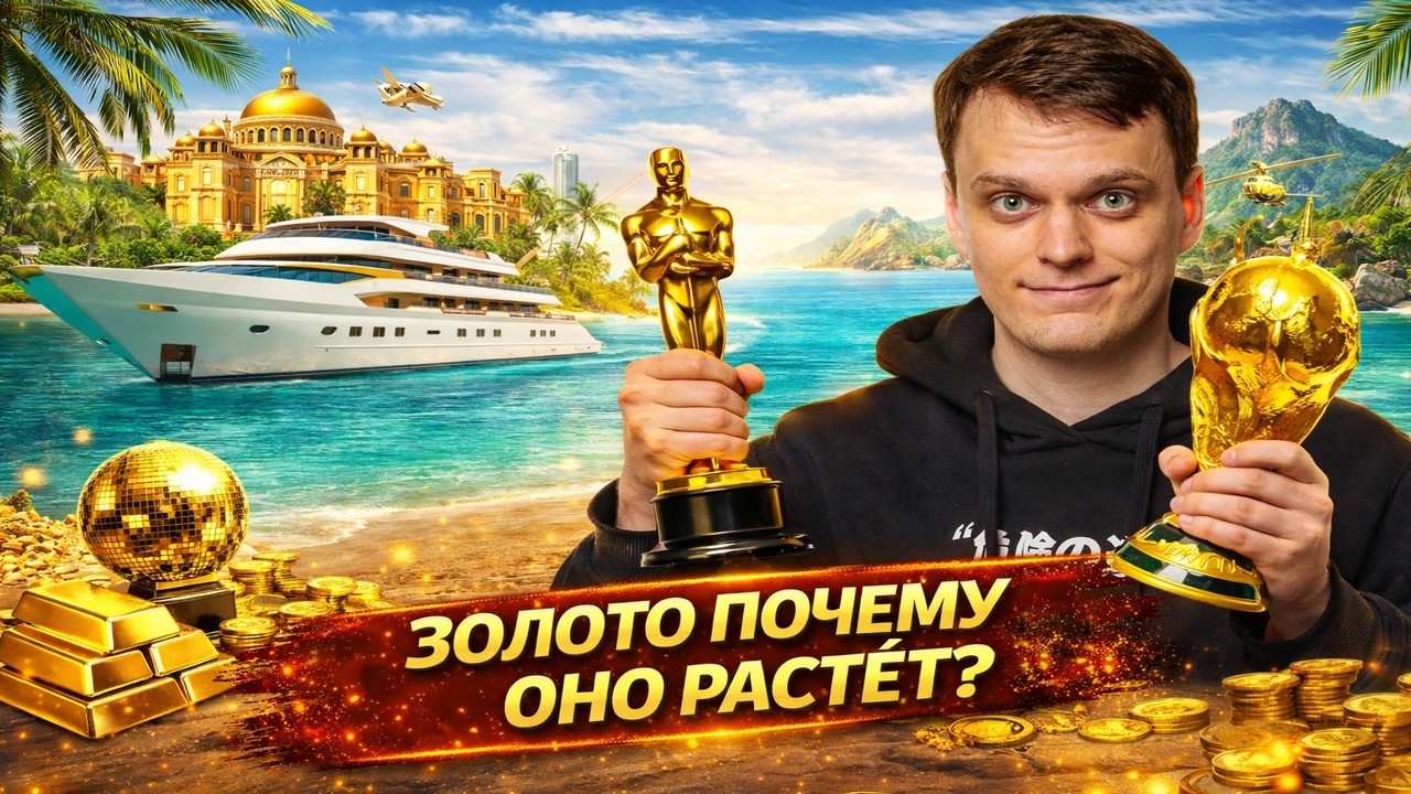 ЗОЛОТО. ПОЧЕМУ ОНО РАСТЁТ? ЧТО ДАЛЬШЕ?