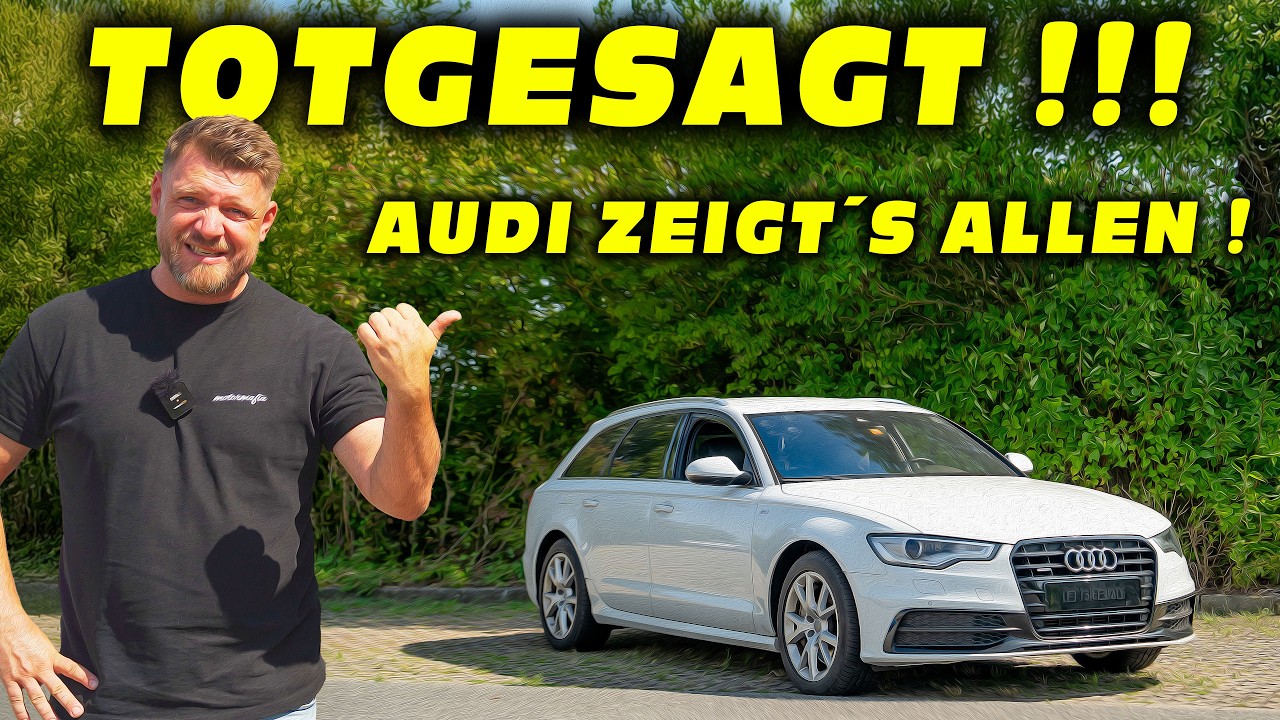 VERBRENNER am ENDE ? Wir testen den 250.000 Km Audi A6 DIESEL !