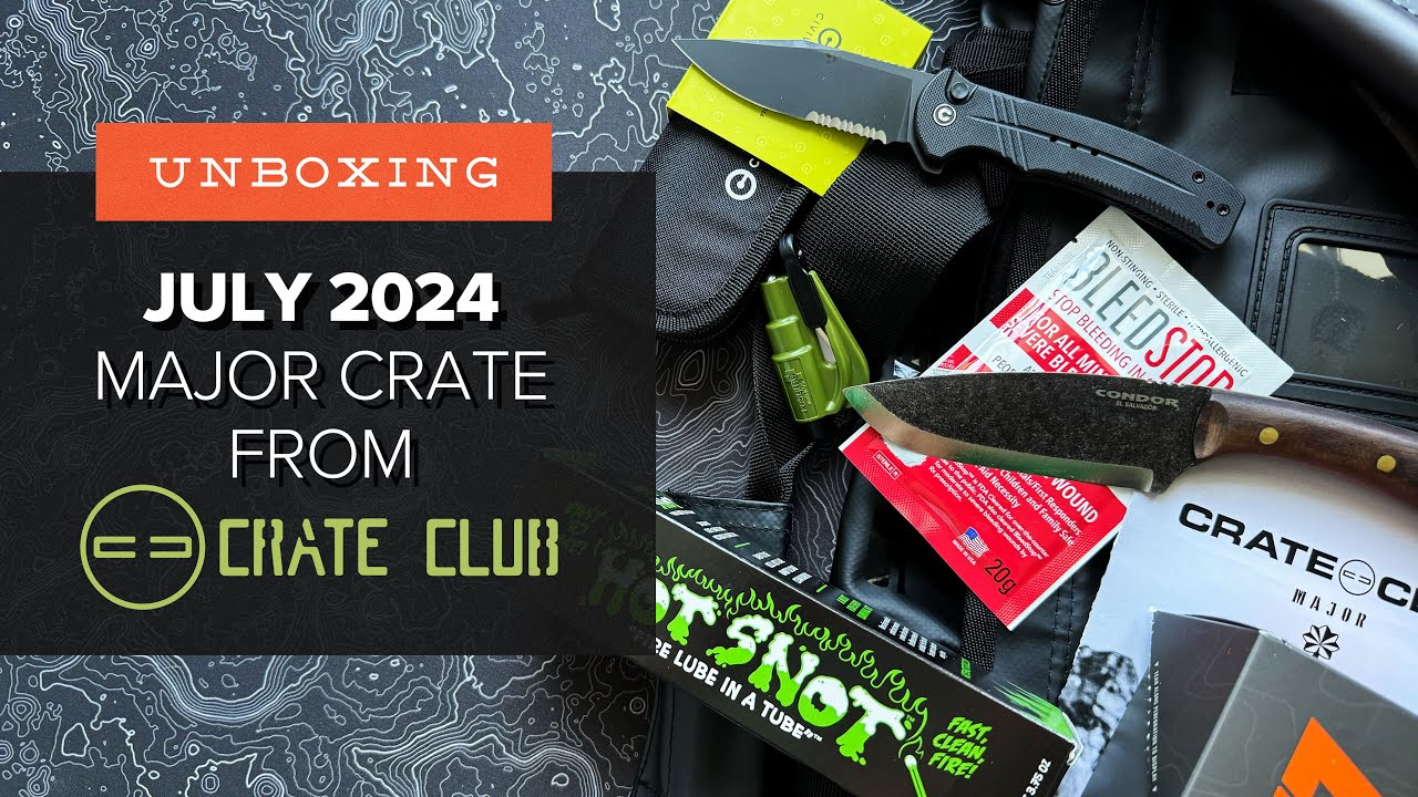 Best Sub Box of the Year! - Unboxing the Crate Club Major Crate: July 2024