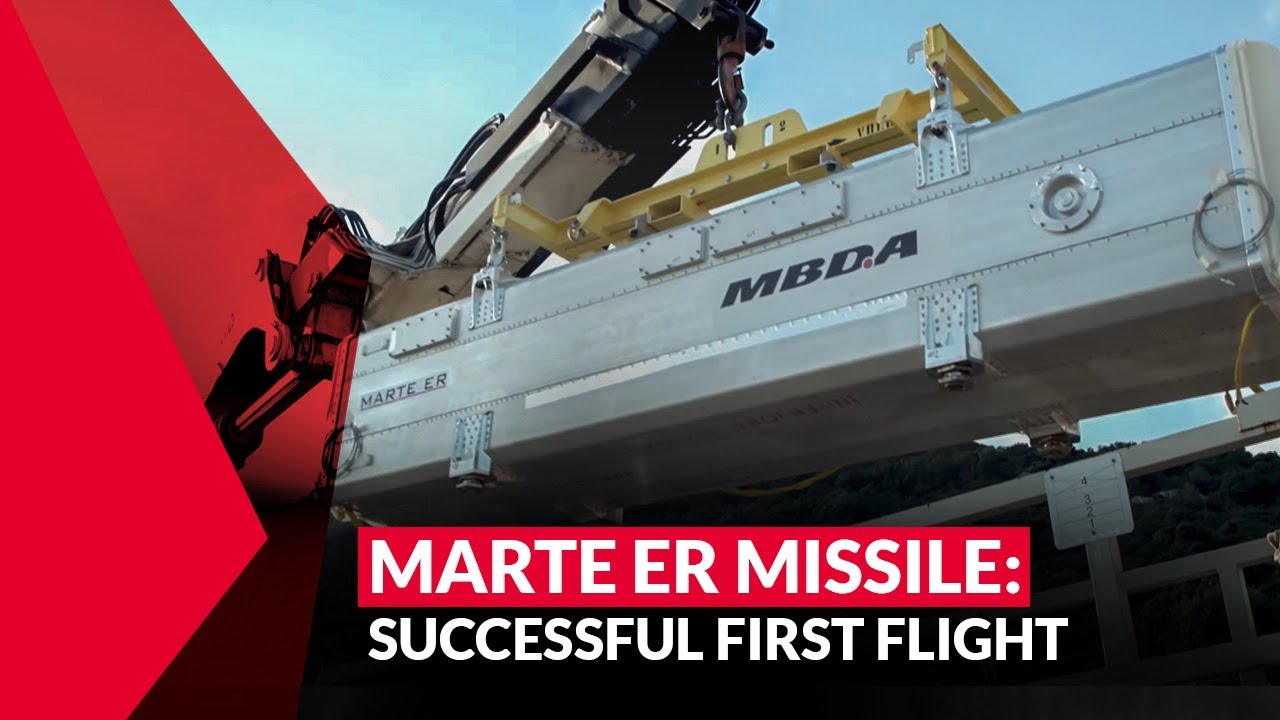 Successful first launch for Marte ER missile