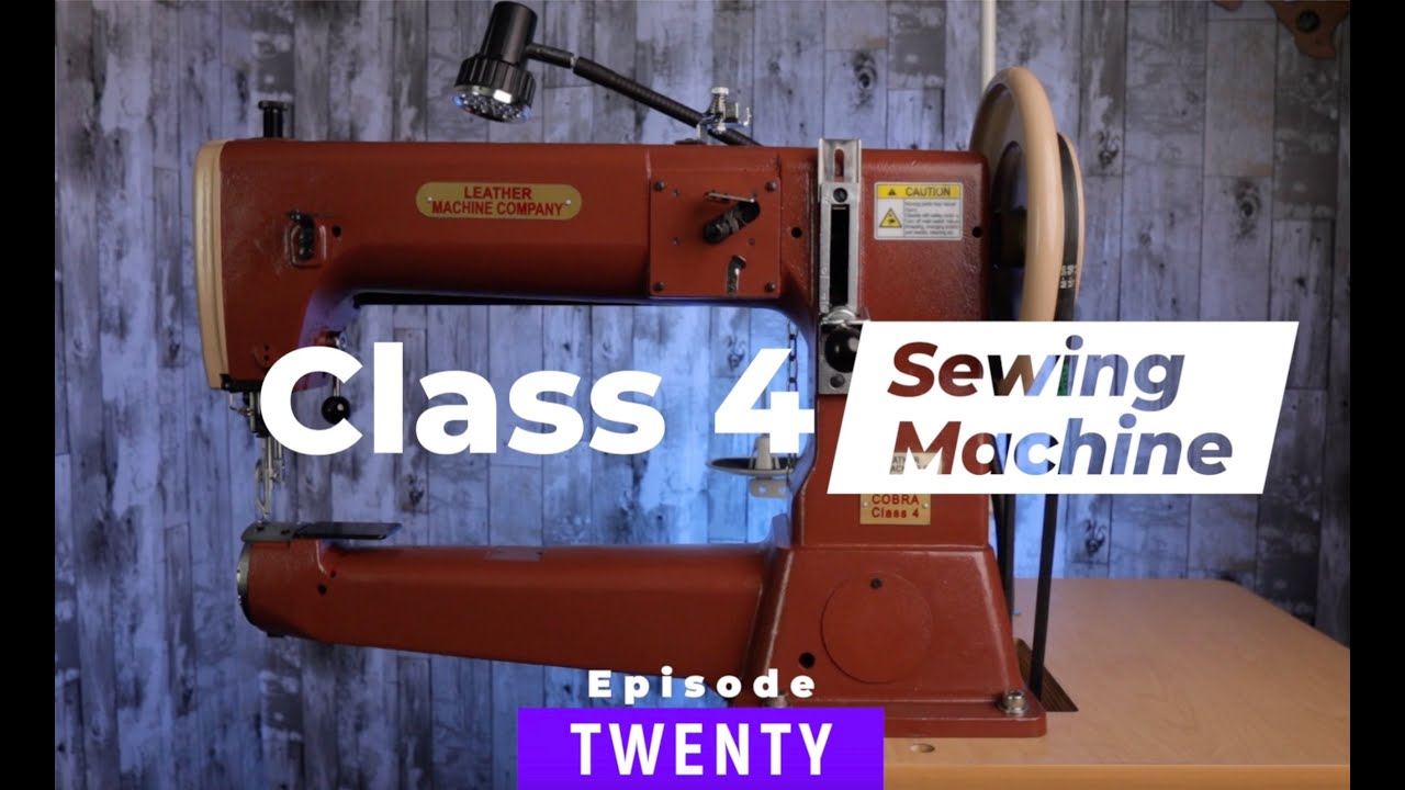 Setting up your Cobra Class 4 Sewing Machine - EPISODE 20