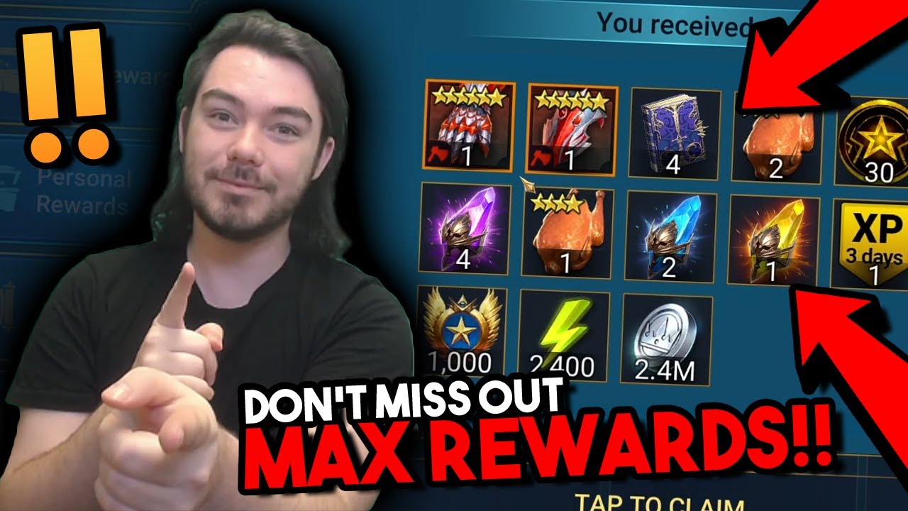 How to MAX OUT T6 PERSONAL REWARDS in CvC!! | Raid: Shadow Legends