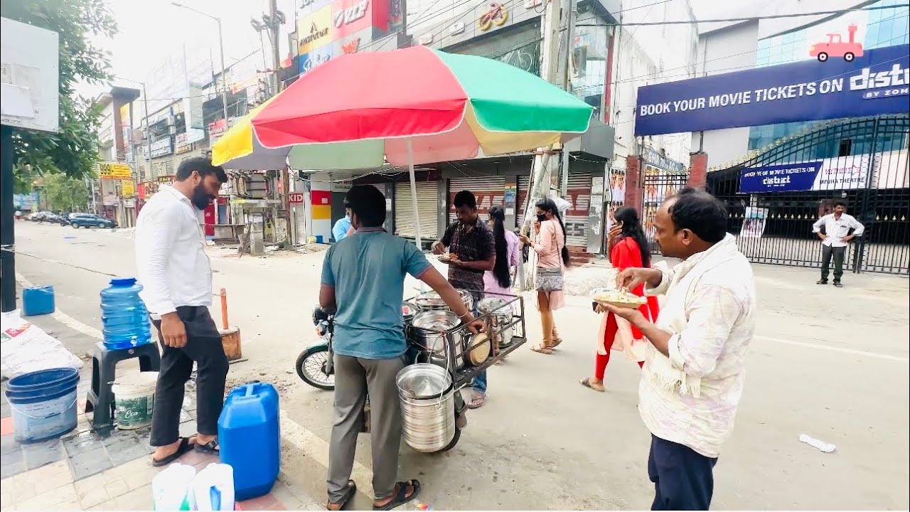 Hard-working Young Boy Serves Cheap & Best Street Food At Dilsukhnagar Metro | Street Food India