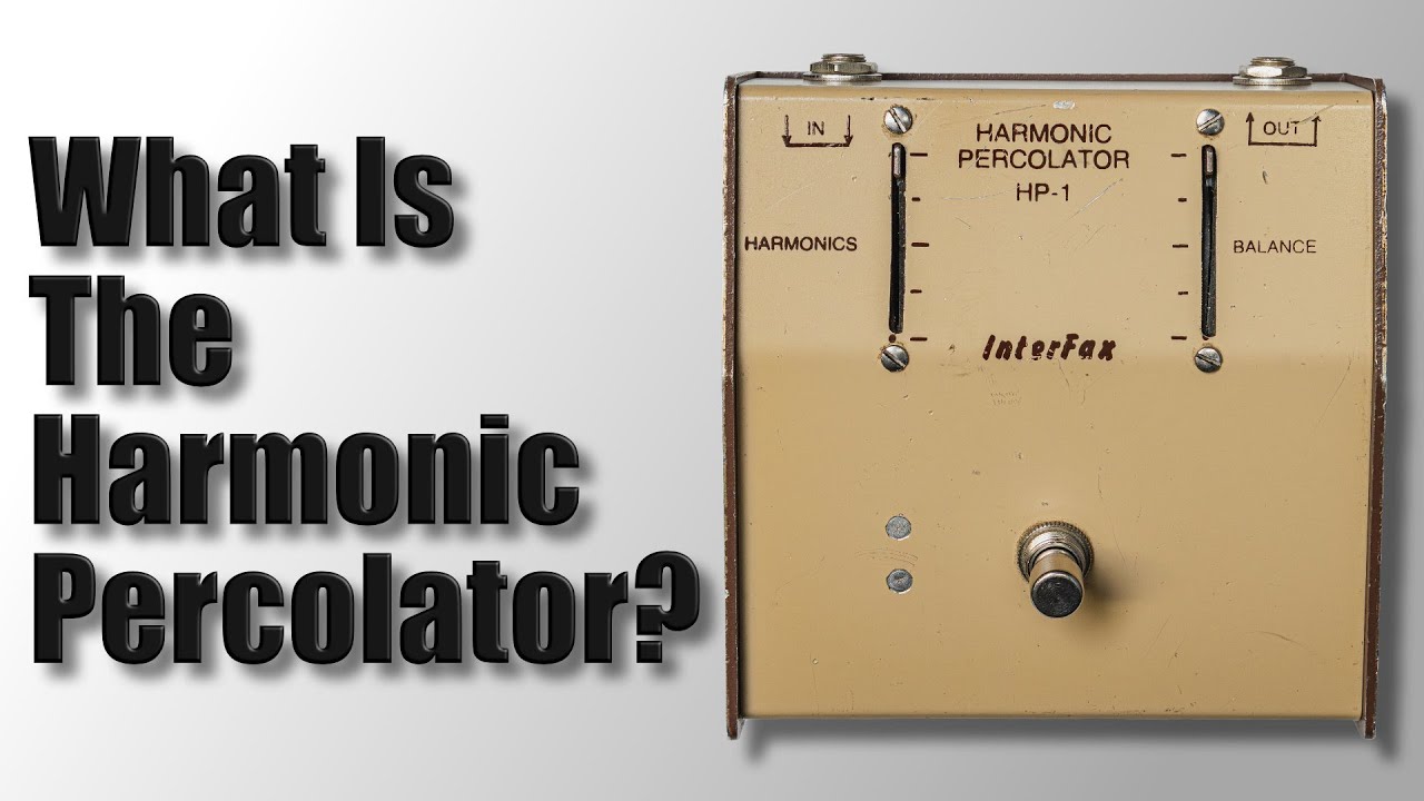 What Is The Harmonic Percolator? (Montage - Albini, Examples, Clones, History, Circuit Design, DIY)