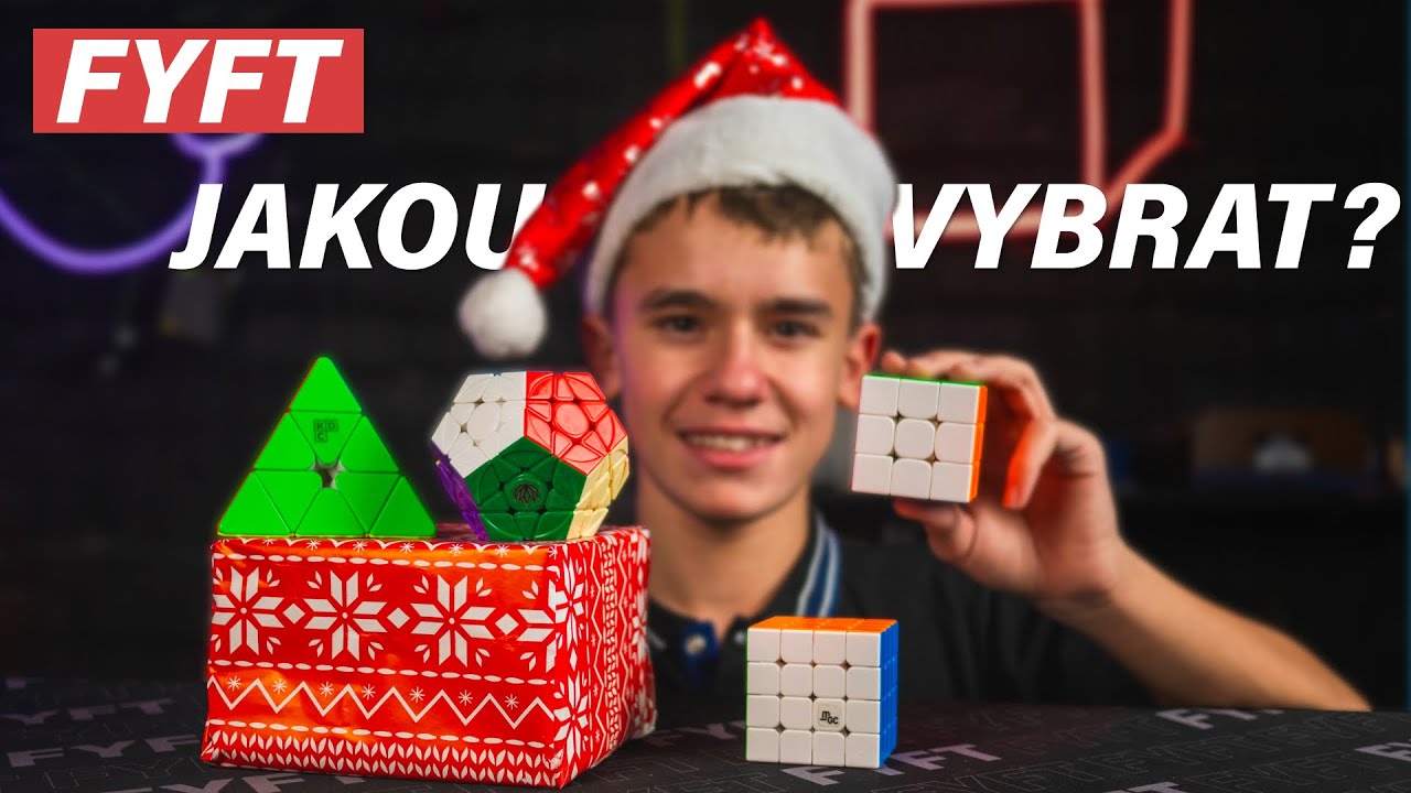 Ide&aacute;ln&iacute; d&aacute;rek pro zač&iacute;naj&iacute;c&iacute; speedcubery 🎁 | FYFT.cz