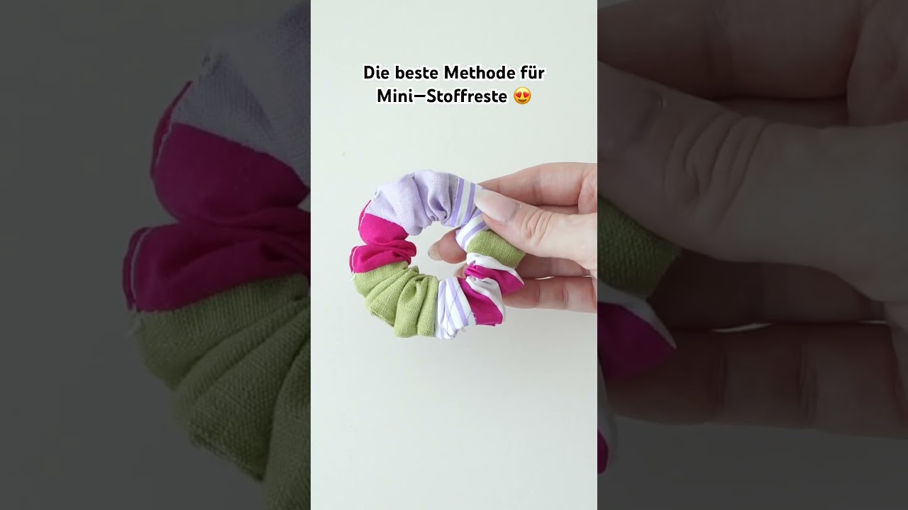So viele Stoffreste 😫 das mache ich mit meinen Mini-Stoffresten 🪡 #n&auml;hen #stoffreste  #n&auml;henlernen