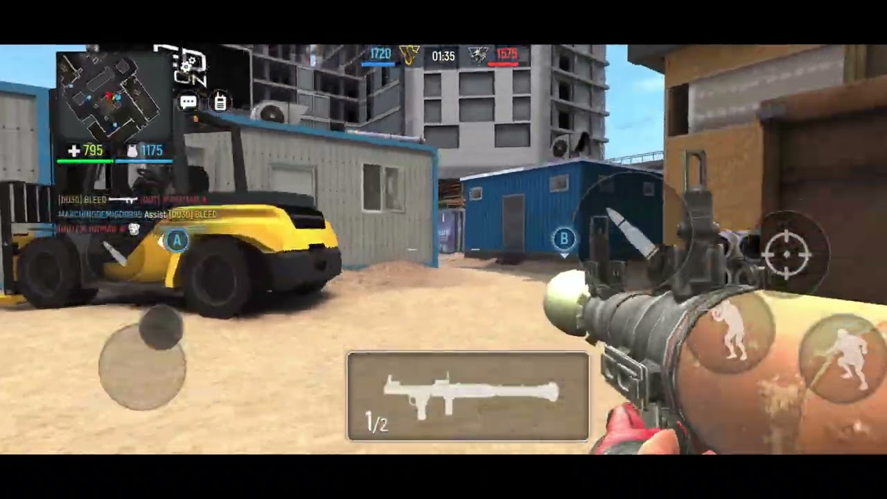 Modern Ops -Point Capture Vs 2 Players Intense Gaming #modernops #bleedmodernops #youtube #gaming 