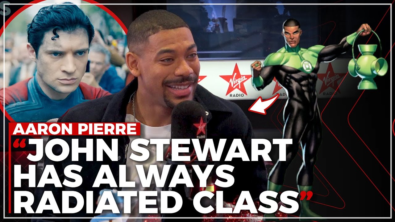 Aaron Pierre: Bringing Green Lantern John Stewart to James Gunn's DC Universe