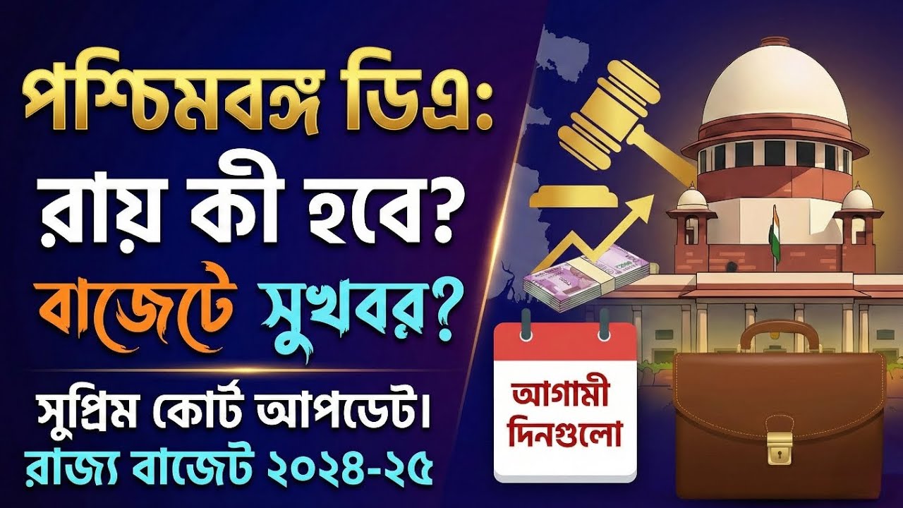 WB DA Case Latest Update: সুপ্রিম কোর্টের রায় ও রাজ্য বাজেটে কি বড় ঘোষণা?