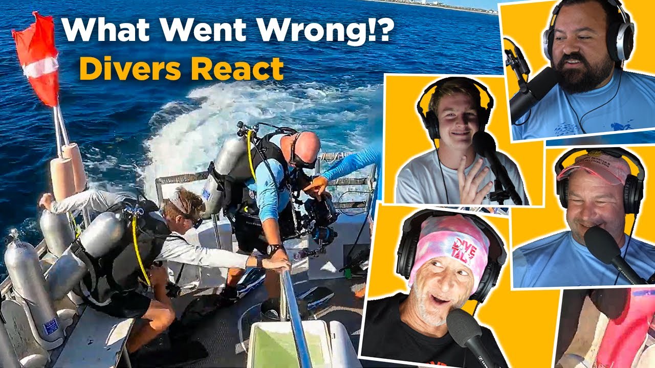 Lost, Panicked, & Out of Air Underwater (Divers React)