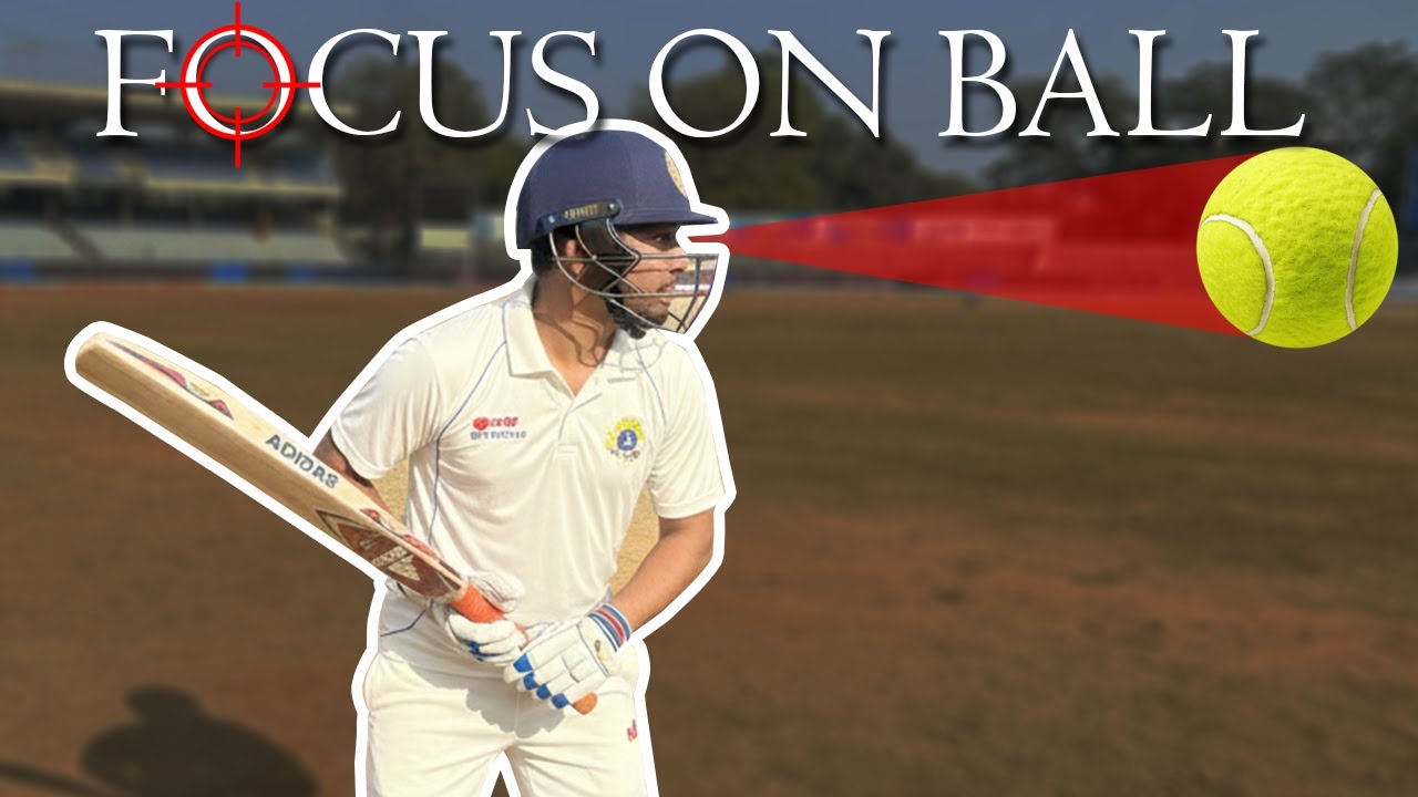 How to Increase Focus on Ball in Tennis Cricket | Ball pe Focus Kaise Kare | Batting Drills and Tips