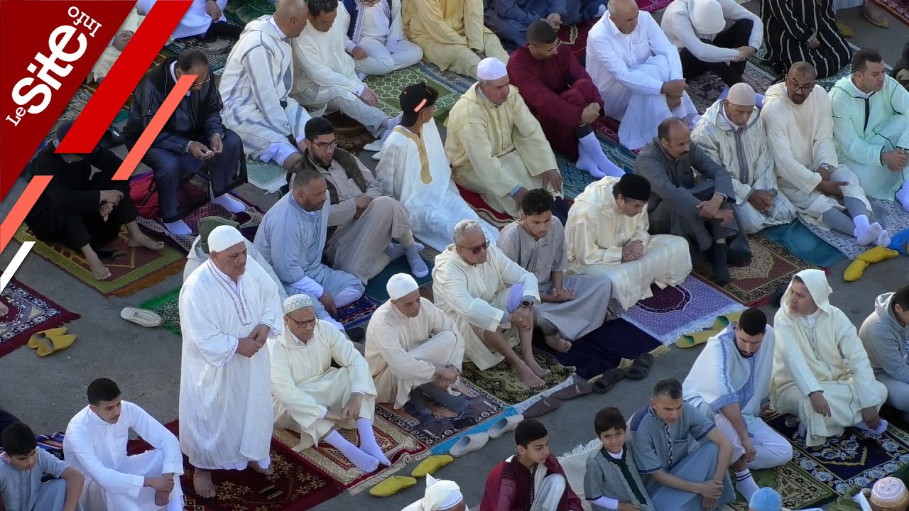وسط أجواء من الفرحة.. آلاف المصلين يؤدون صلاة عيد الفطر بسلا