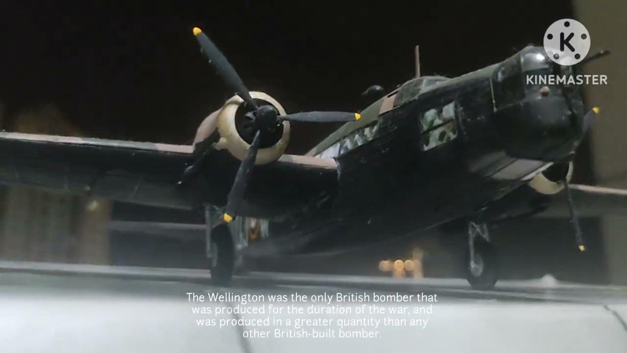 #141 Vickers Wellington Mk 1c (1/72 Trumpeter) RAF