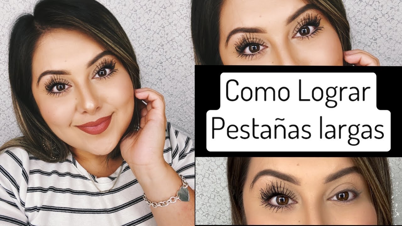 Como lograr pestañas largas naturalmente con rimel