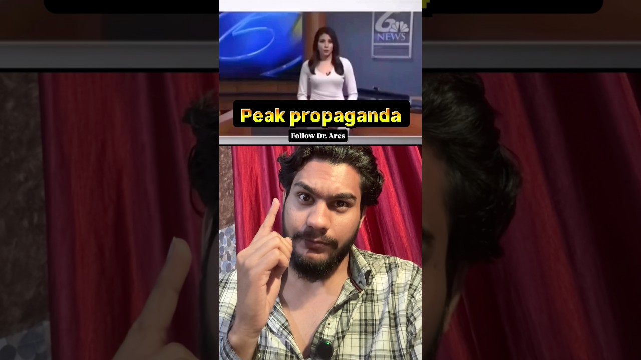 This is peak propaganda 🤯 #globalnews #news #corruptsystem #propaganda