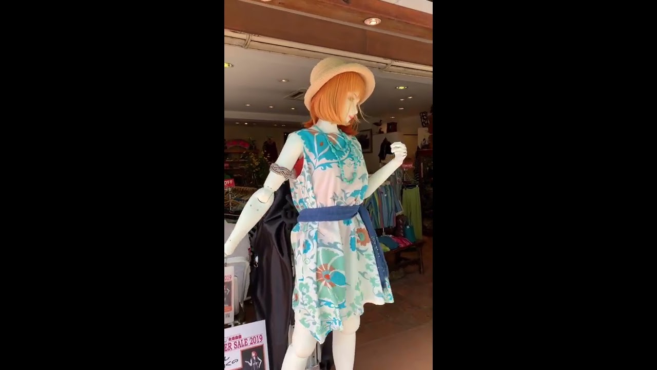 human sized idol robot mannequin japan
