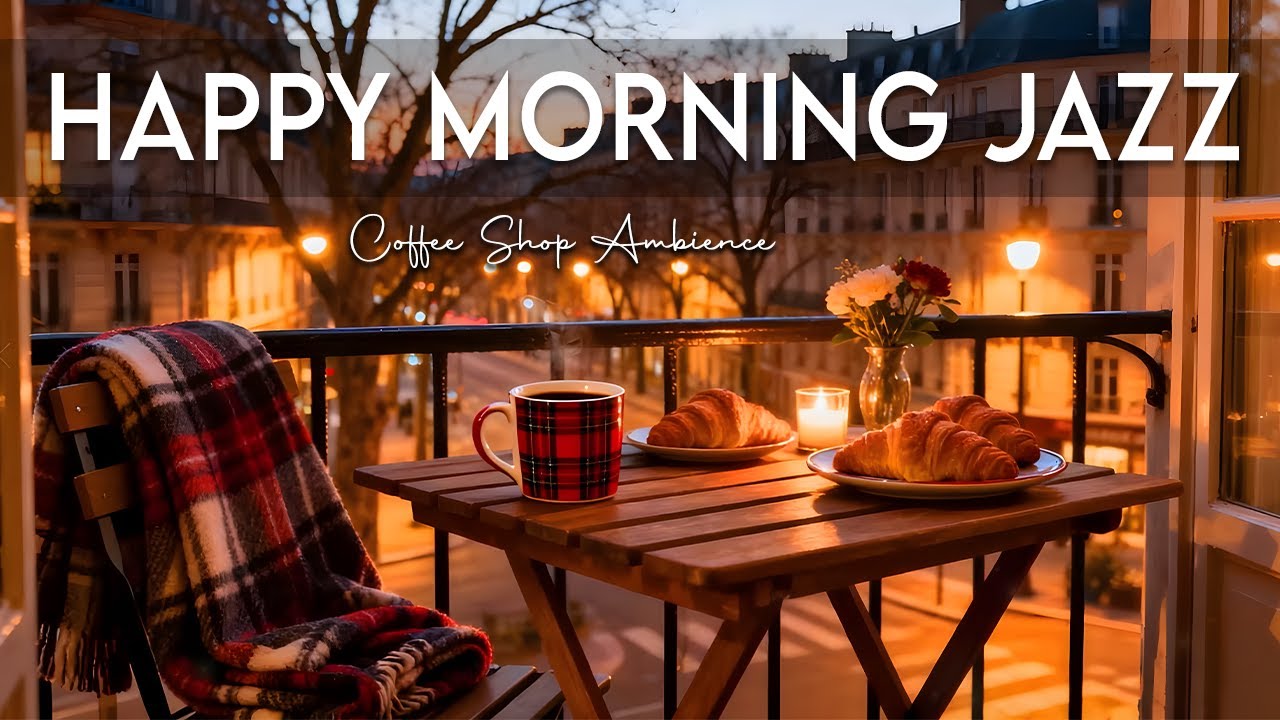 Happy Morning Jazz☕ March Bossa Nova Instrumental & Relaxing Jazz Cafe Music for Studying'