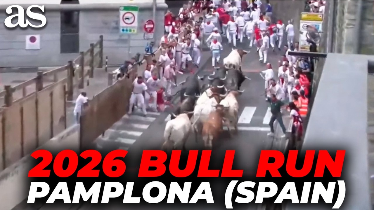 MIURA Bulls STEAL the Show! | Full Seventh Running of the Bulls | San Fermin 2026