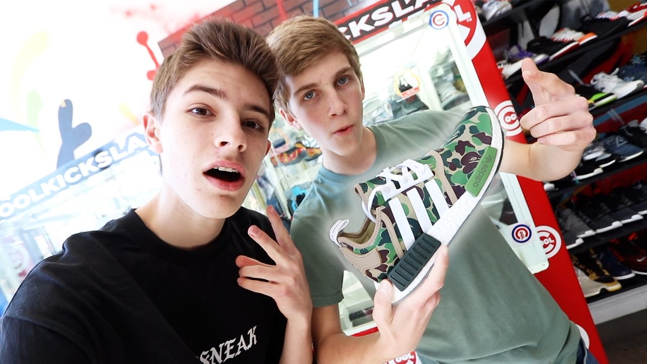 HE WON $1,500 SHOES FOR $100!!