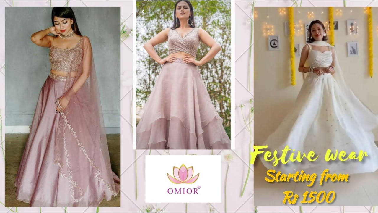Durga Puja Collection | Gowns Starting from Rs. 1500/- | Designer Gowns in Kolkata | Omior
