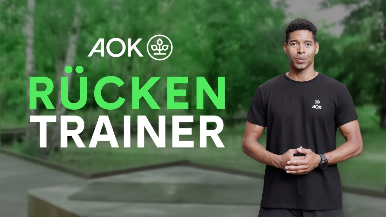 R&uuml;cken st&auml;rken in 6 Wochen: Der AOK-R&uuml;ckentrainer