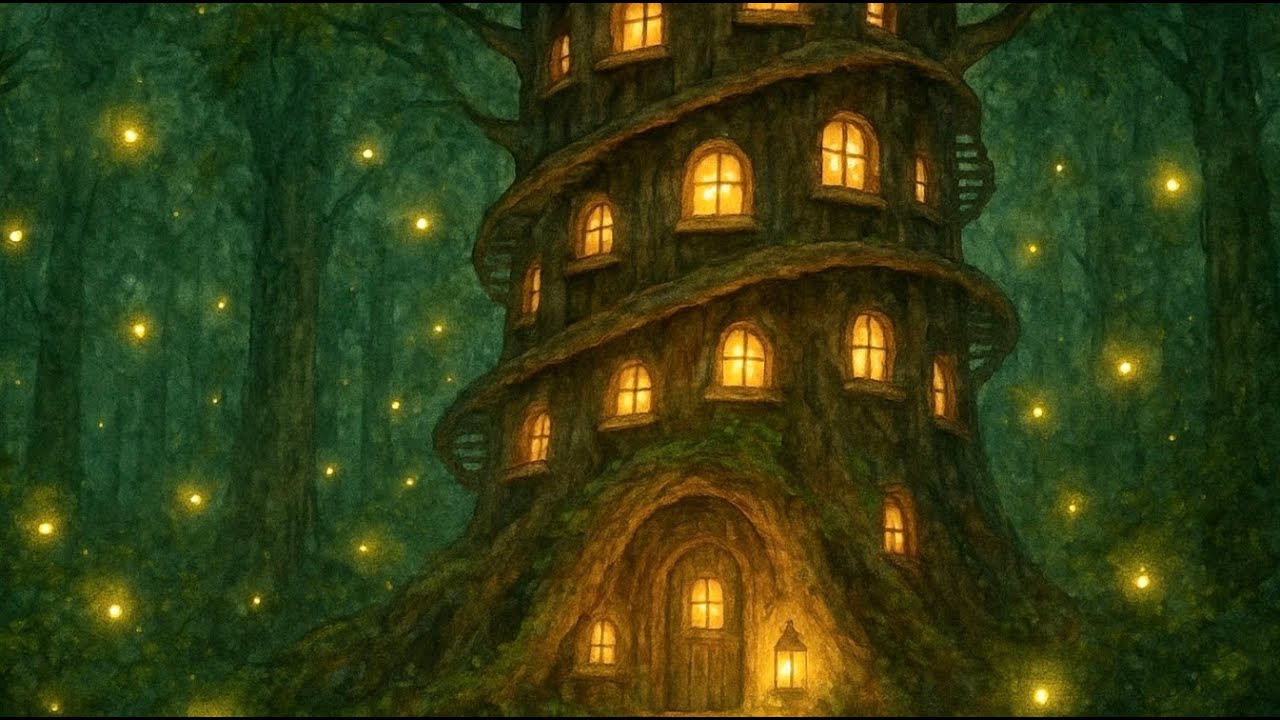 Home Tree of Golden Orbs – Celtic Sleep Music & Cozy Fantasy Ambience