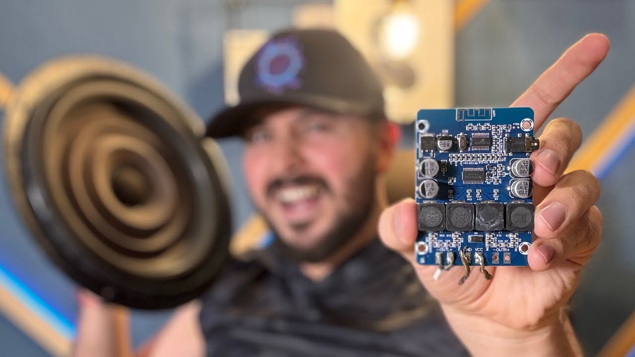 ¡Crea tu altavoz BLUETOOTH con este amplificador SÚPER POTENTE!