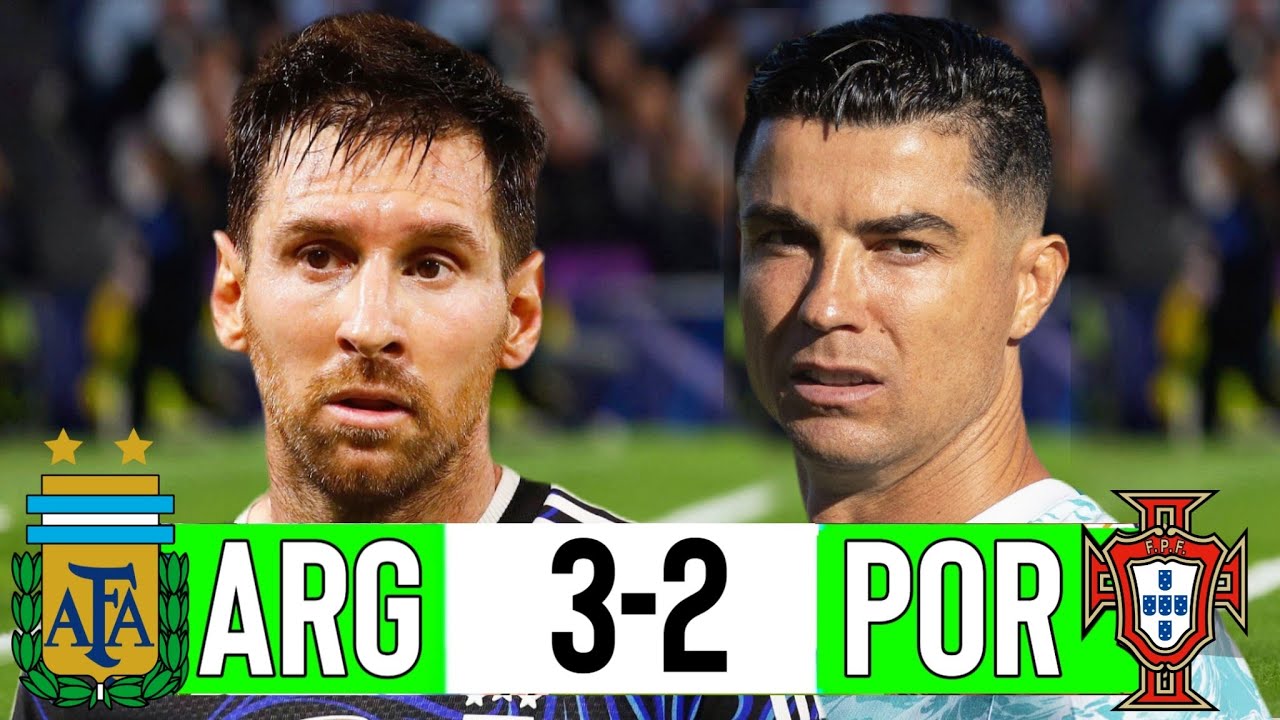 Argentina vs Portugal 2026 ? | When Lionel Messi & Cristiano Ronaldo Met Last Time For Their Country