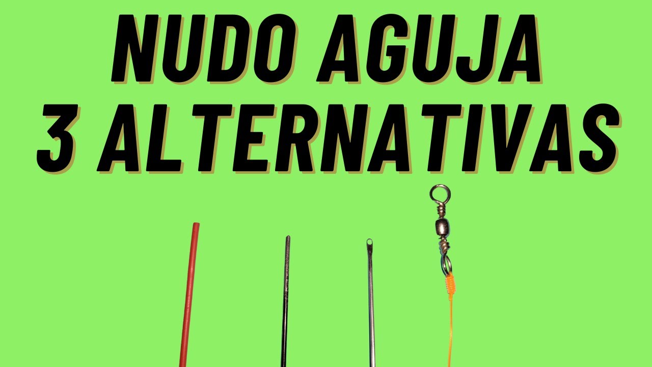 3 Alternativas para hacer el nudo aguja sin aguja!