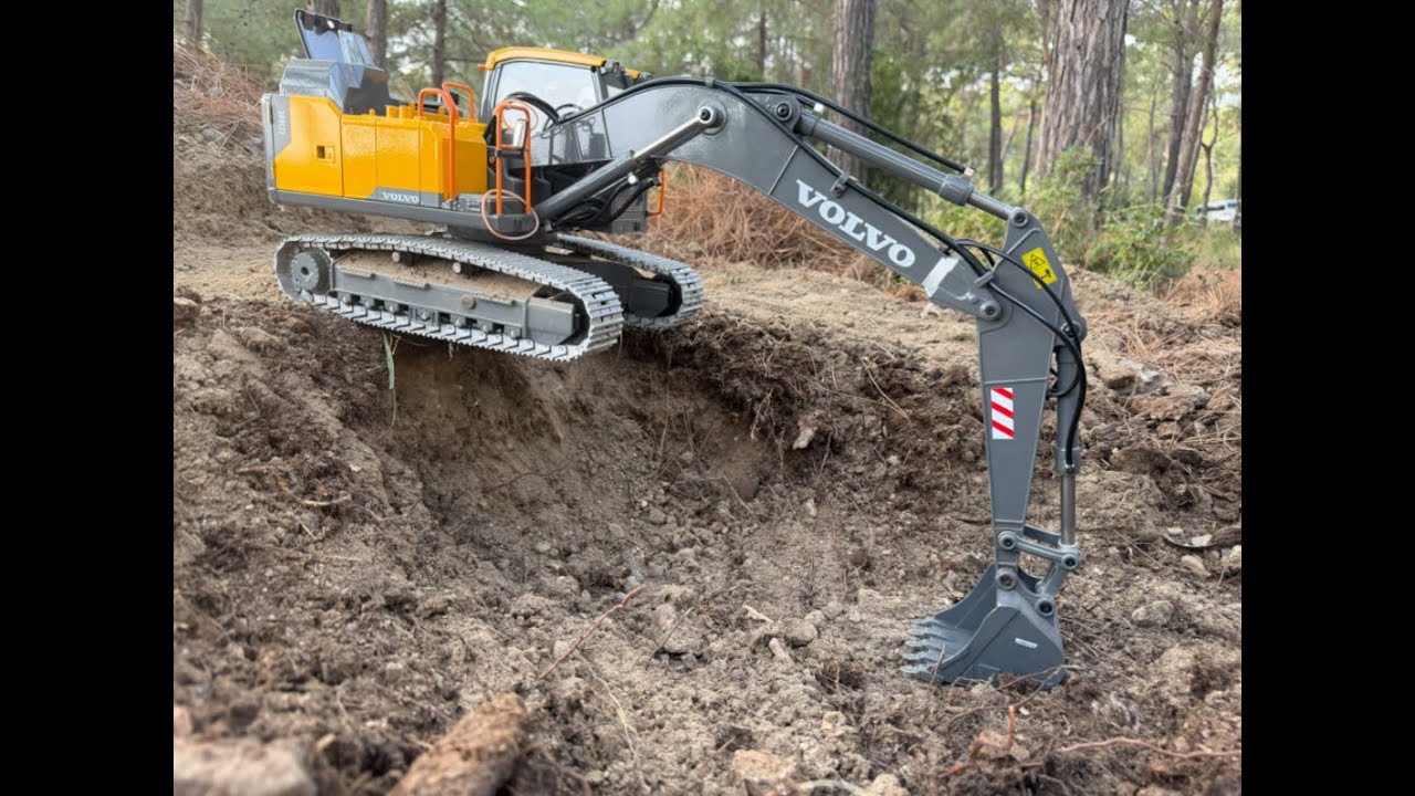Proje 1-5, Volvo EC160E E010 1/14 RC #doublee #excavator #rc #volvo #roadcleaning #roadcraft