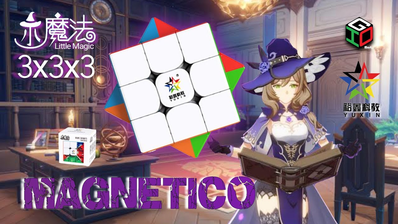 Little Magic 3x3 M - El Cubo Mas Vendido de Yuxin ahora con imanes