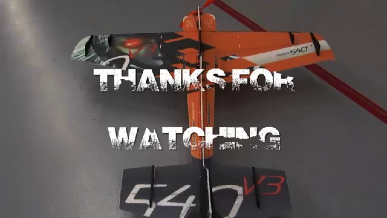 Edge 540 V3 - RCFactory & TwistedHobbys - Soufian ELmokhtari