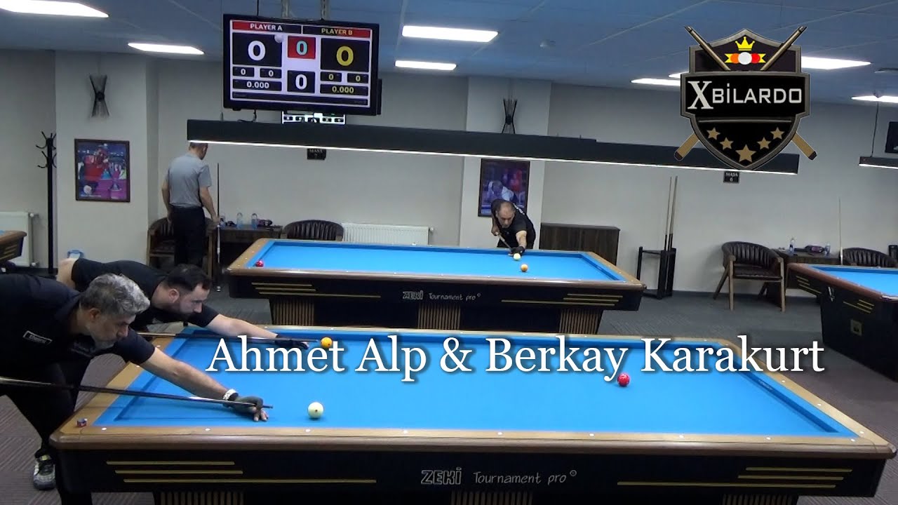 Berkay Karakurt & Ahmet Alp (X Bilardo Turnuvası Son 32 Gruplar)