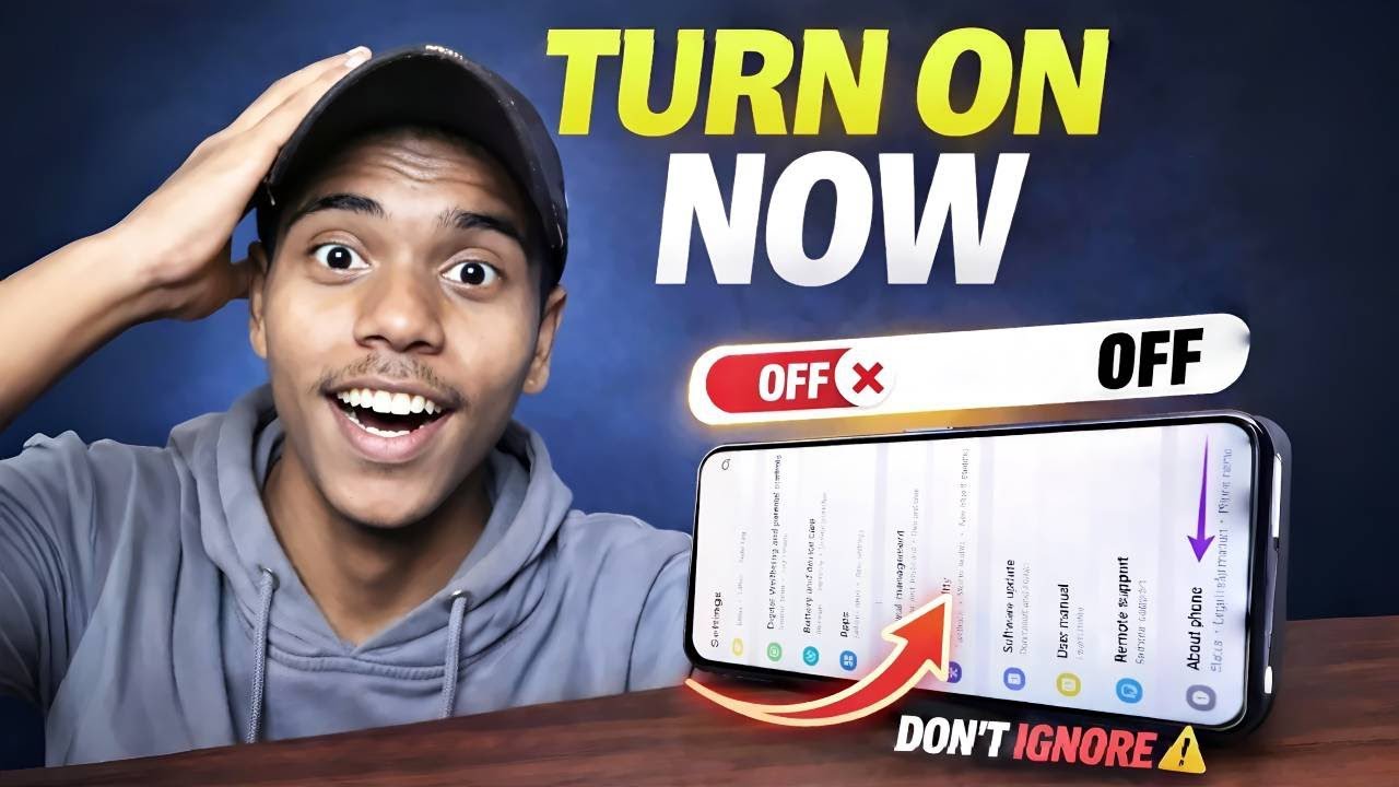 Turn ON These 6 Android Settings Right Now ⚠️ (Most People Ignore)”...