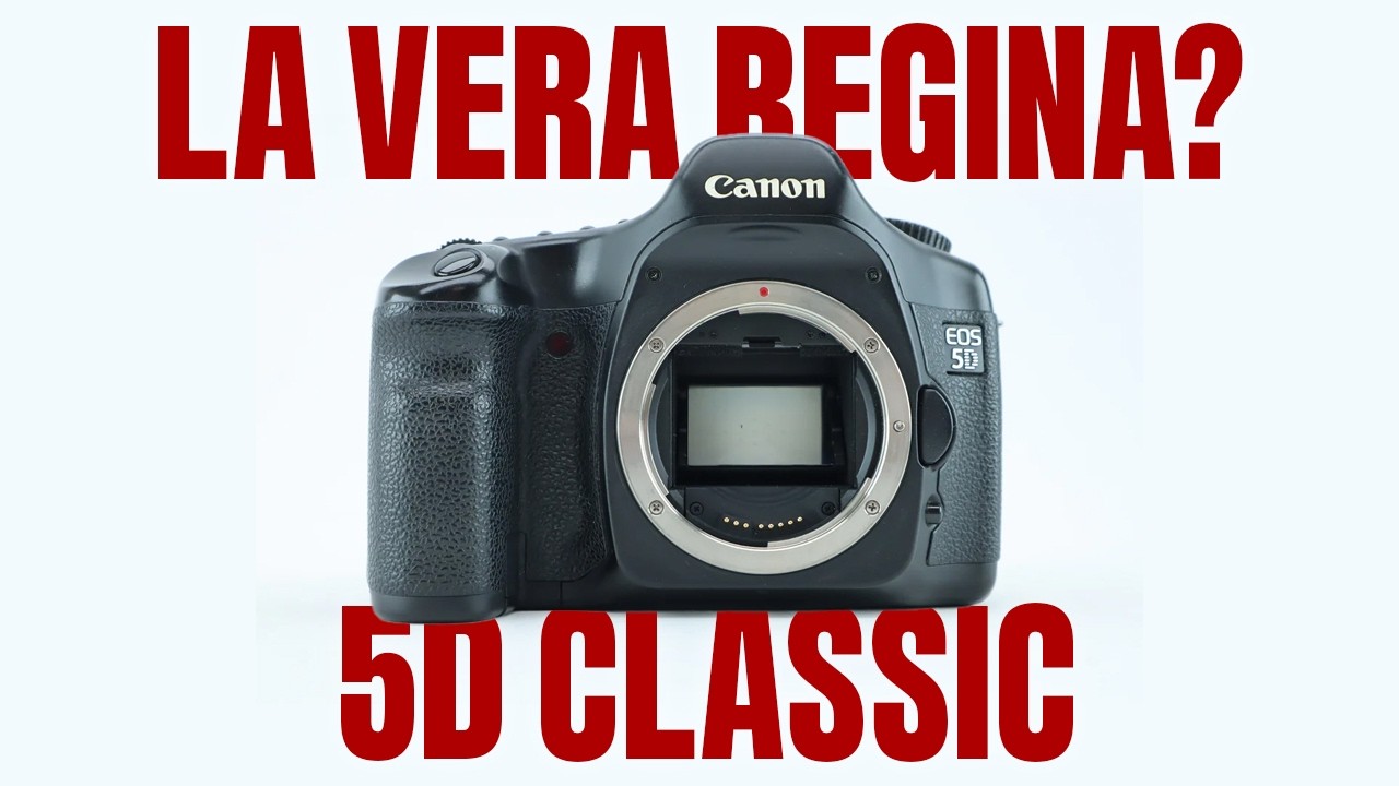 Fotocamera di 20 anni fa e funziona ancora benissimo! Critico le tue foto con Canon 5D Classic