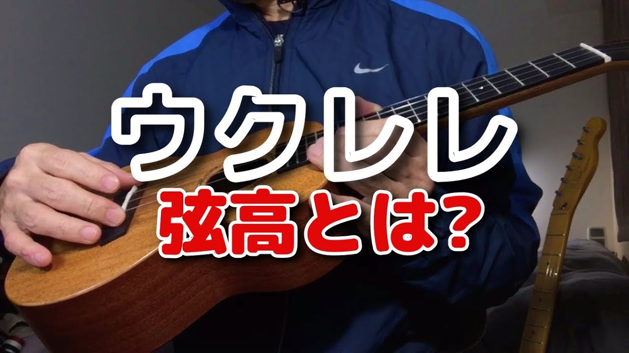 初級者こそ知るべき。ウクレレの弦高とは？
