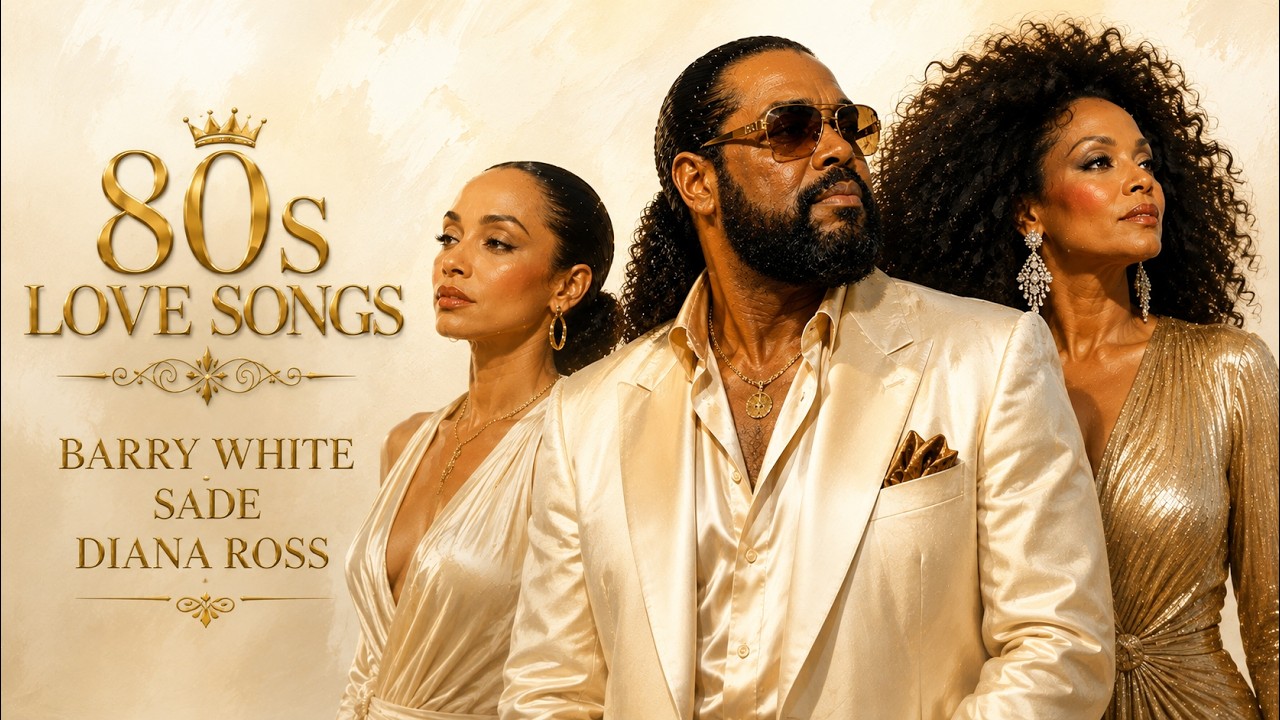 Barry White, Sade & Diana Ross - Best 80s Love Songs: Weekend Self-Care Soul