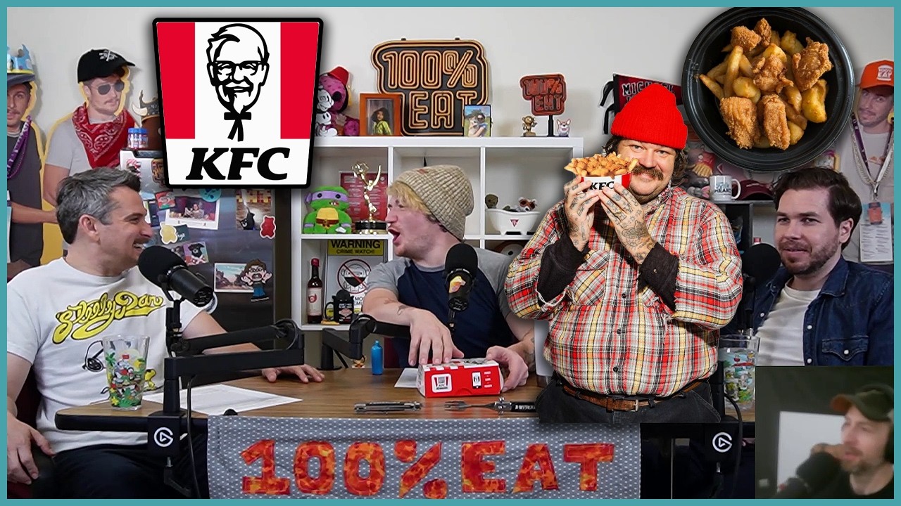 Sloppy SLOP & the EMPTY Pie %% KFC Matty's Cheesy Nuggy Gravy Bowl