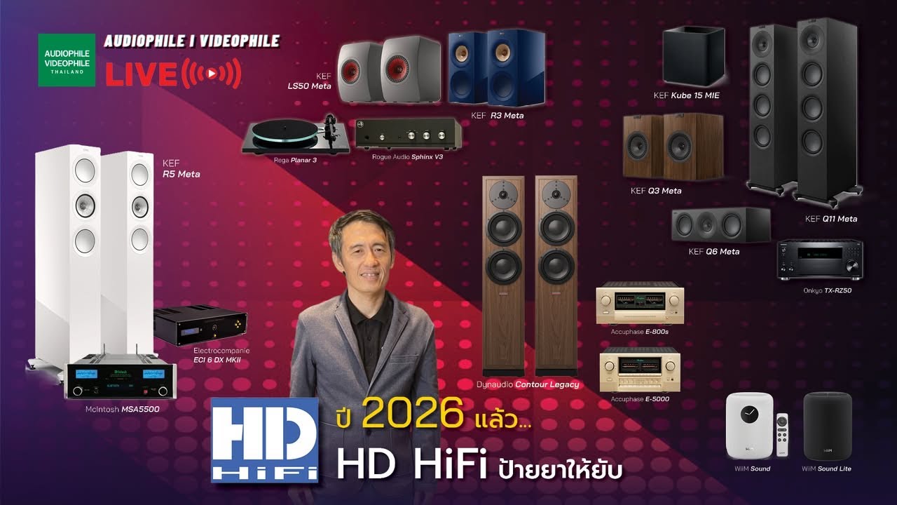 HD HiFi จัดหนัก...ป้ายยาชุดเครื่องเสียง 'ตัวจบ'ตั้งแต่เริ่มต้นยันไฮเอ็นด์!