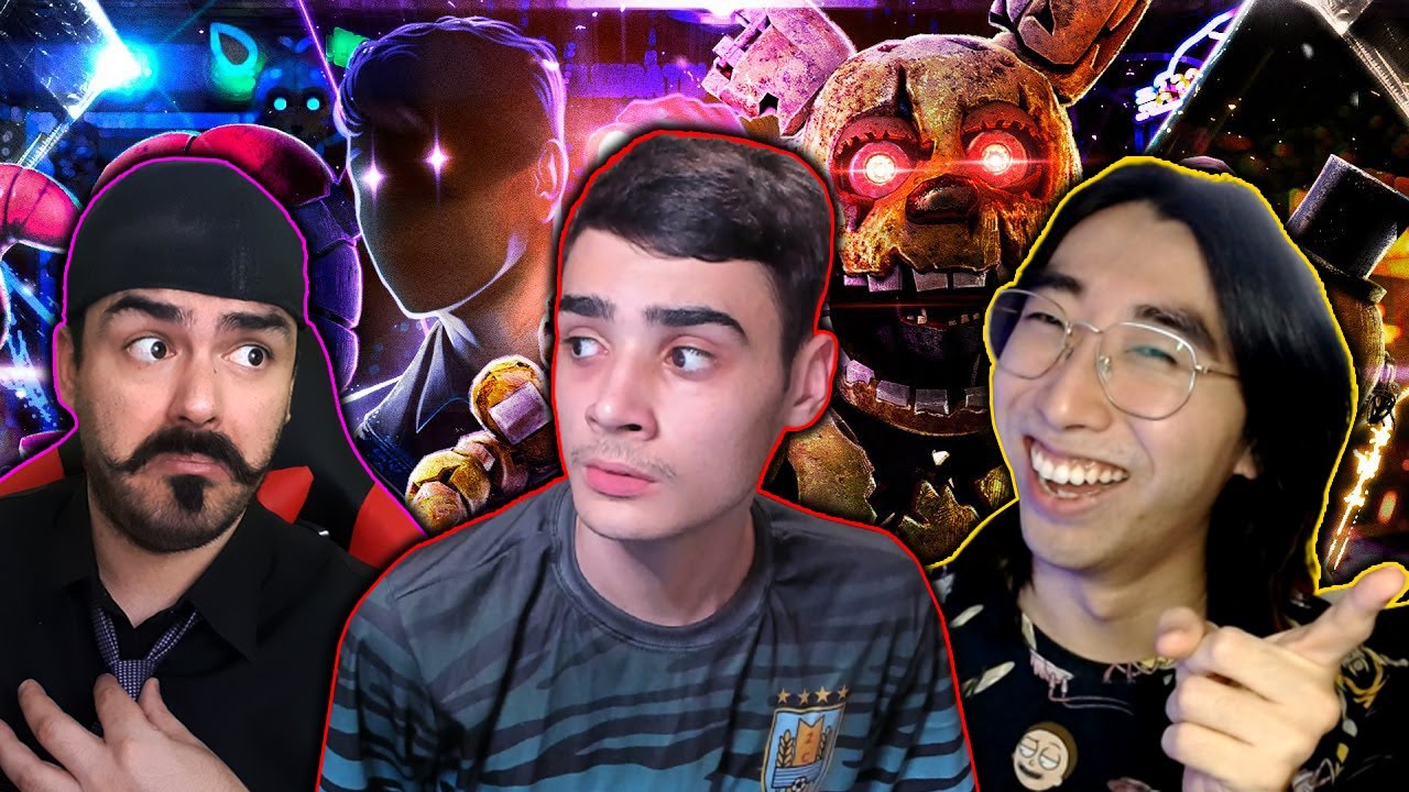 REACT EM TRIO | Quebrados - Fam&iacute;lia Afton (Five Nights at Freddy's) | Iron Master