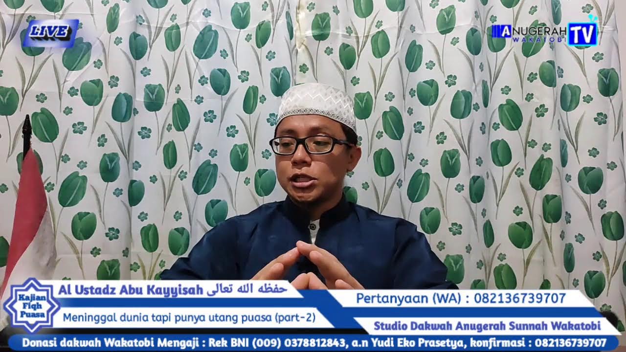 Meninggal dunia tapi masih punya utang puasa (part-2) #FiqhPuasa #MeninggalMasihPunyaUtangPuasa