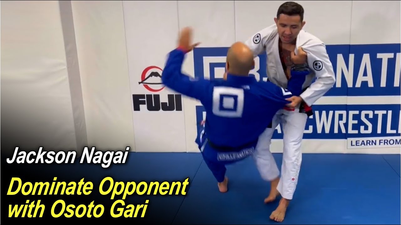 Dominate Opponent In Jiu Jitsu with Osoto Gari with Jackson Nagai